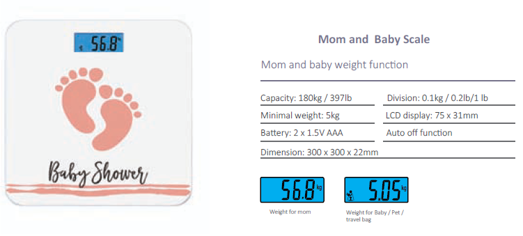 Baby Mom Scale